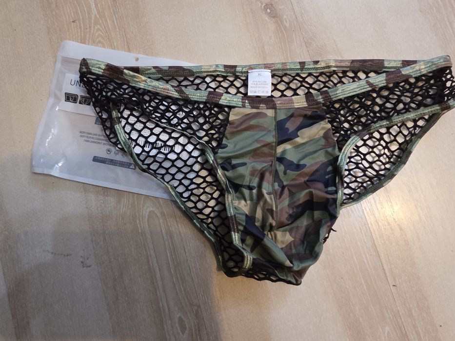 Slipy mega sexi xl siateczkowe mega promo