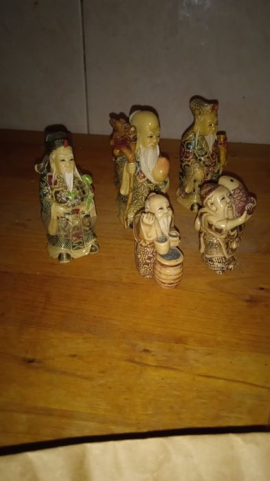 Conjuntos de cha chines e budas