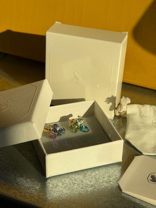 Swarovski Gema 5741585 nausznice / ear cuffs – nowe, komplet