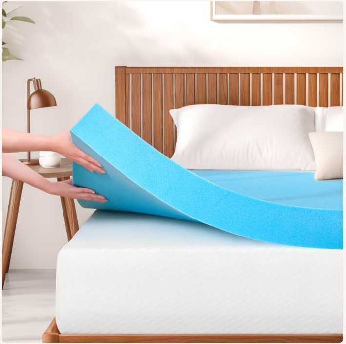 Sobrecolchão / Topper Premium Celesta Asleep Natural - 140×200 cm – 6 cm – Novo – Envio Incluído