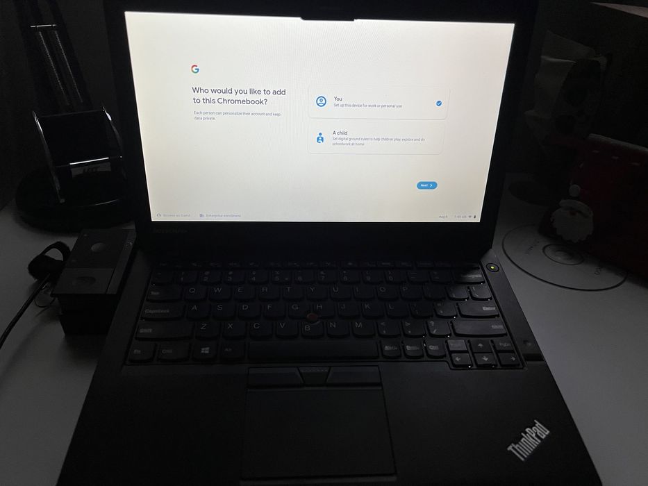 Laptop Lenovo ThinkPad  + stacja dokująca