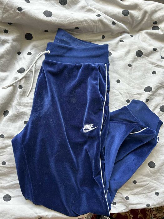 nike dresy welurowe m