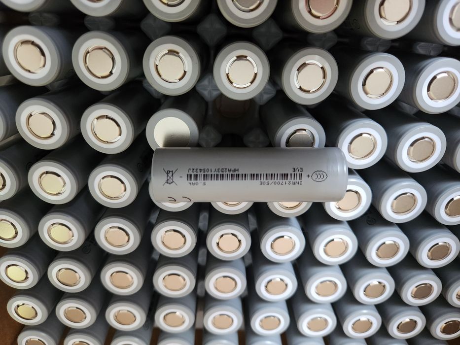 Аккумулятор  21700 литиевий EVE 50e 5000mAh 15A