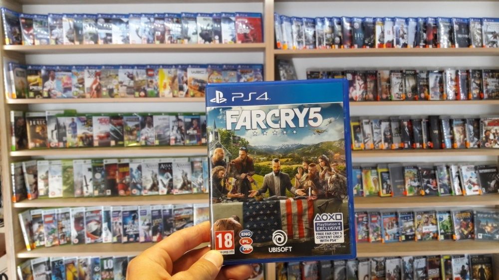 FARCRY gry na konsole PS4 PL wersja KOMIS serwis GSM