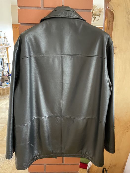 Kurtka skórzana męska