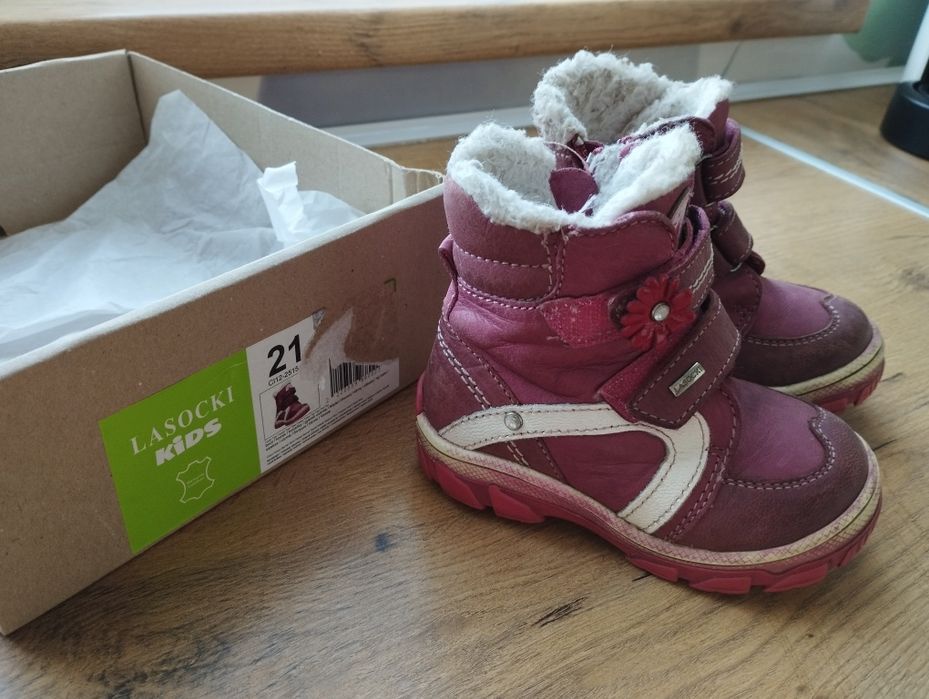 Buty ocieplane zimowe 21 lasocki