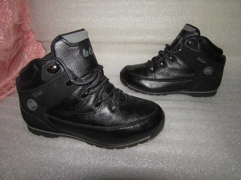 Супер черевики 100% натуральна шкіра бренд ~lee cooper~ р 35.5