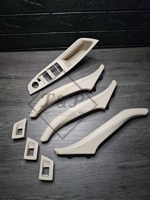 10 Peças Puxadores Porta Interior BMW F10 F11 18 Série 5 - NOVOS