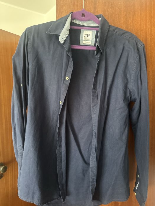 Camisa Azul - Zara
