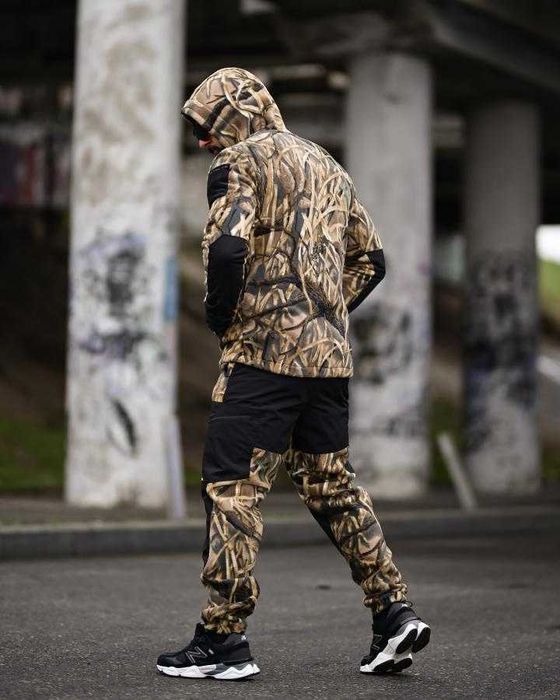 Зимовий тактичний флісовий костюм Wood M-XXXL без передоплати