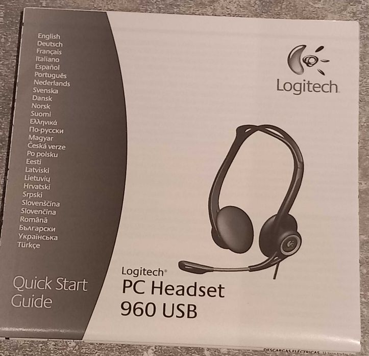 Auriculares com micro Loghitec