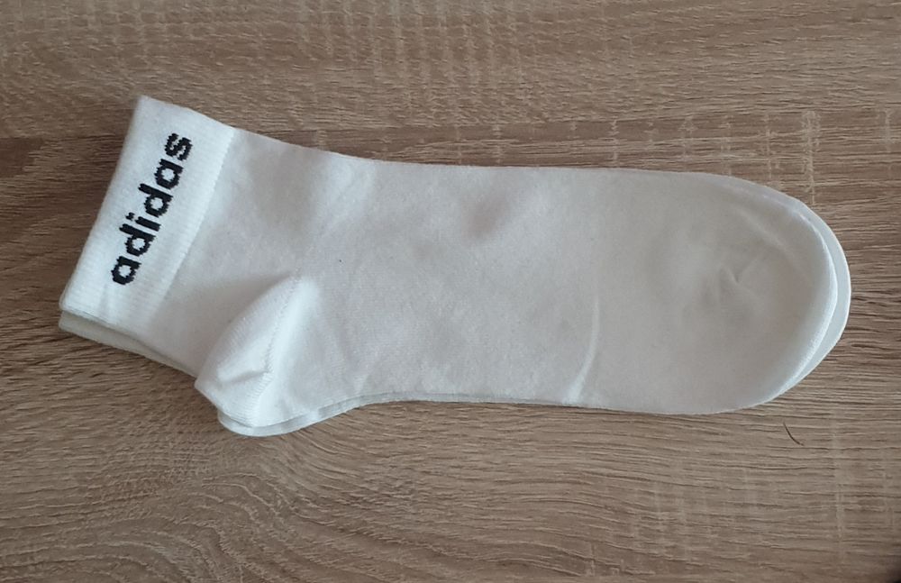 Skarpetki białe Adidas ( 43-46 )