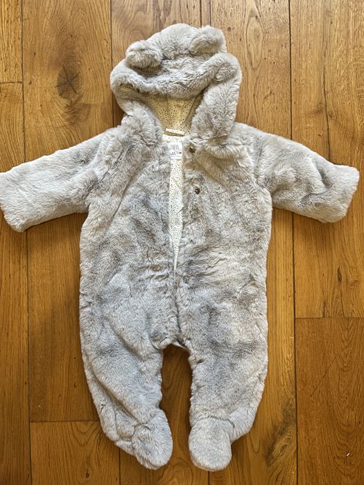 Теплий дитячий комбінезон Zara