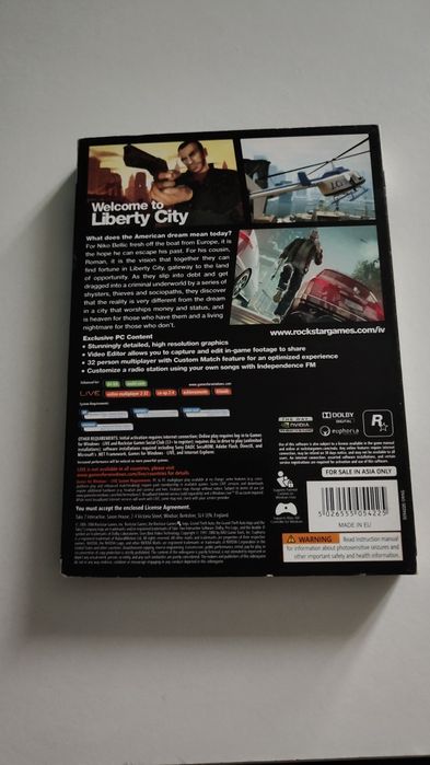 PC GTA IV 4 premierowa
