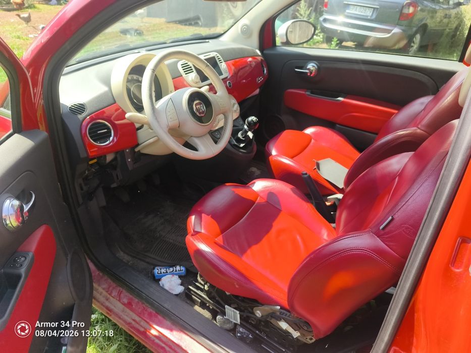 Fiat 500 1.3 diesel stan dobry okazja prywatnie