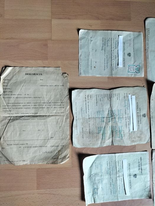 Dokumentacja szkolna PRL