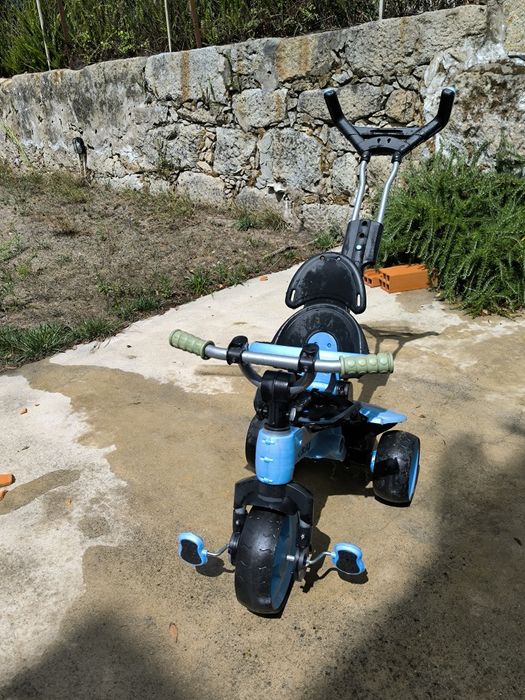 Triciclo 3-6 anos azul injusa City