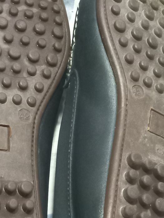 Mocassim Morgan Smith em pele azul n.42