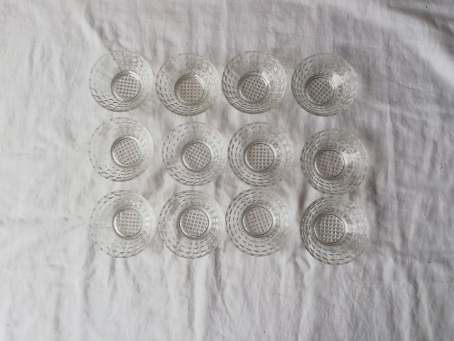 Taças de vidro de aperitivos