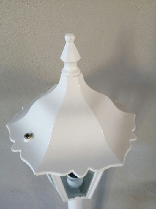 Candeeirode jardim exterior 120cm aluminio novo