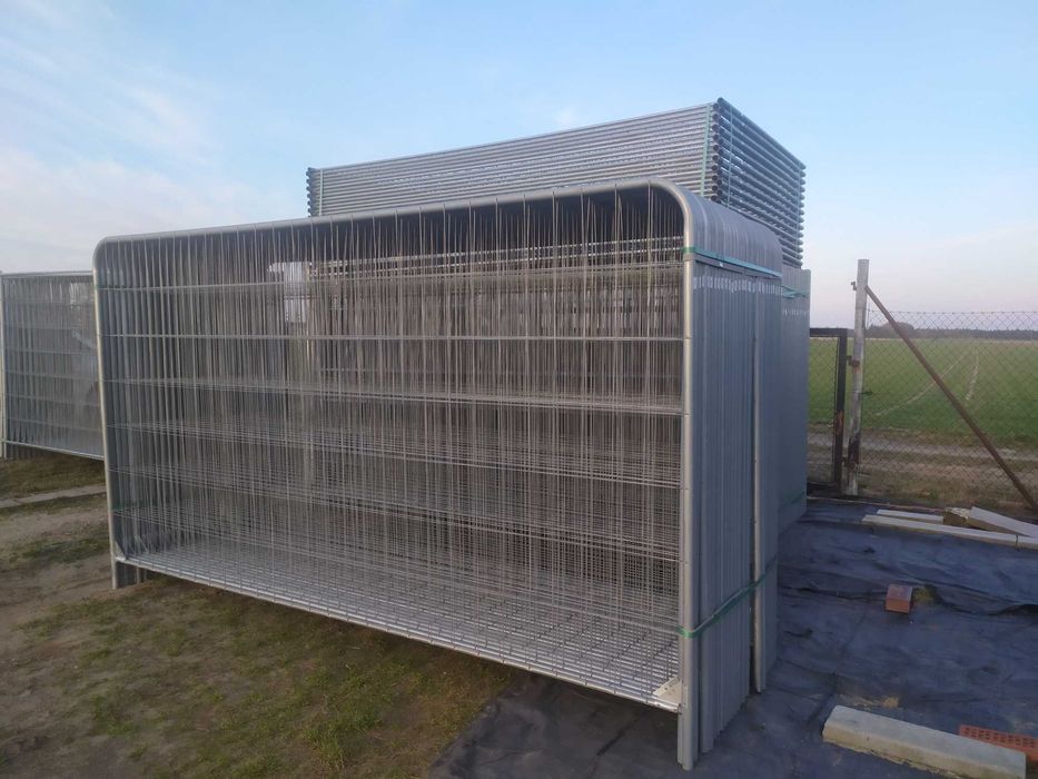 Ogrodzenia budowlane, tymczasowe, ażurowe 3,5 x 2,0m