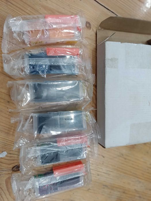 tusz atrament do drukarki canon / CLI-571 XL 2 czarne + 3 kolory