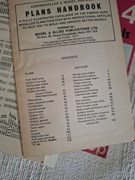 Plans hadbook 4 volumes eletrónica vintage