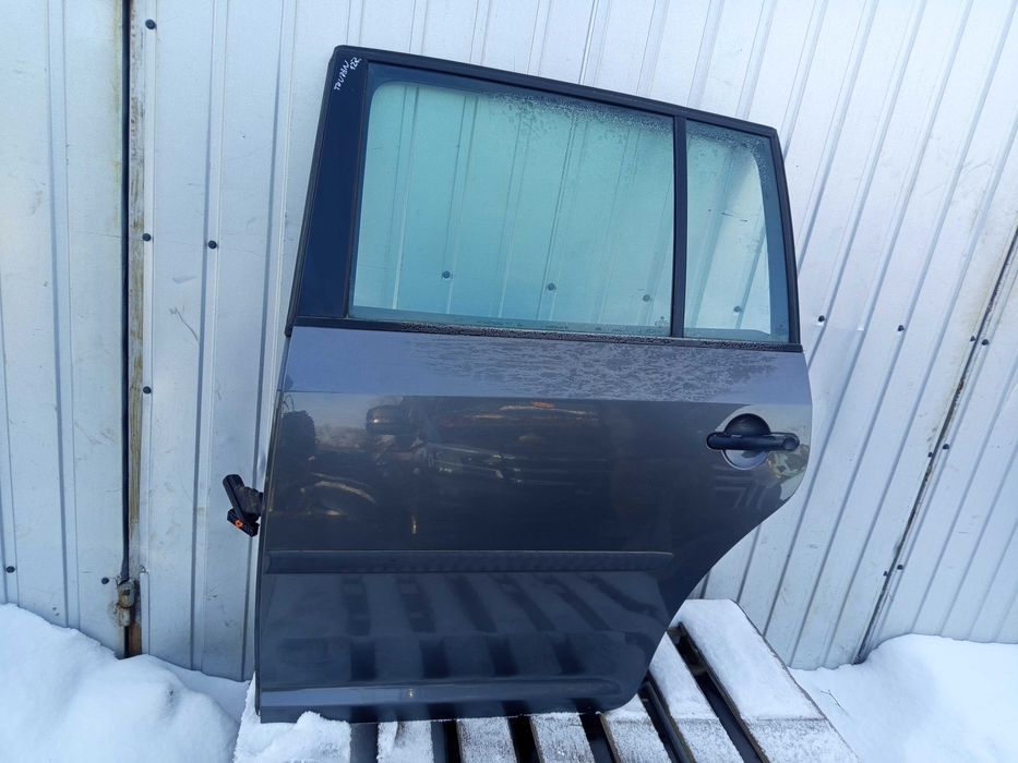 Drzwi Lewe Tył tylne VW Volkswagen TOURAN II 12r. kompletne