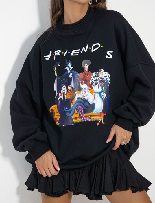 Bluza Friends Czarna LilaLou