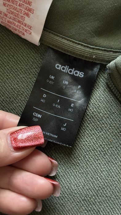 Кофта, мастерка adidas, на зріст 128-134
