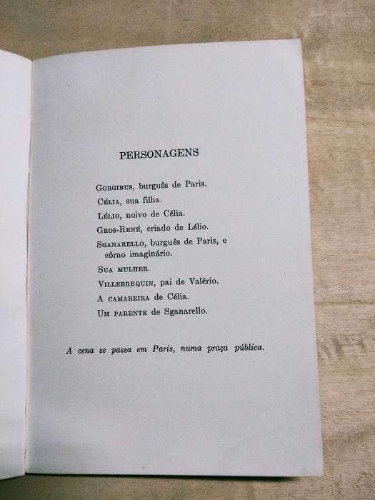 As Preciosas Ridículas / Sganarello - Molière