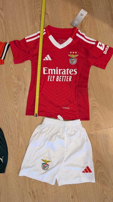 Equipamento seleção e benfica - criança