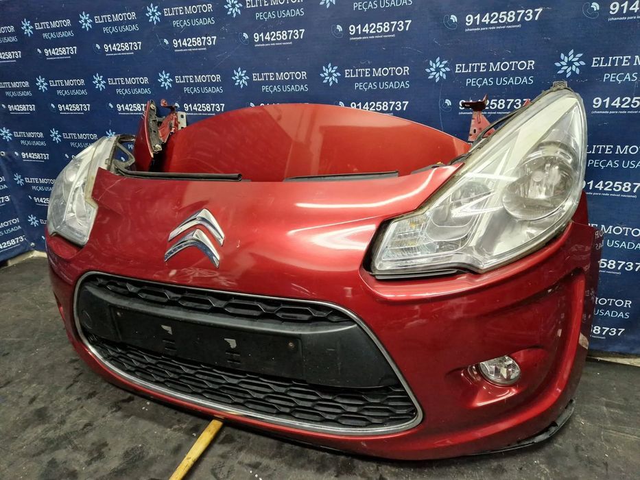 Frente completa usada CITROEN C3 2010 capot parachoques oticas