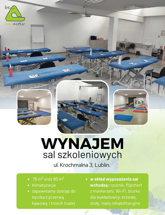 Wynajmę salę szkoleniową