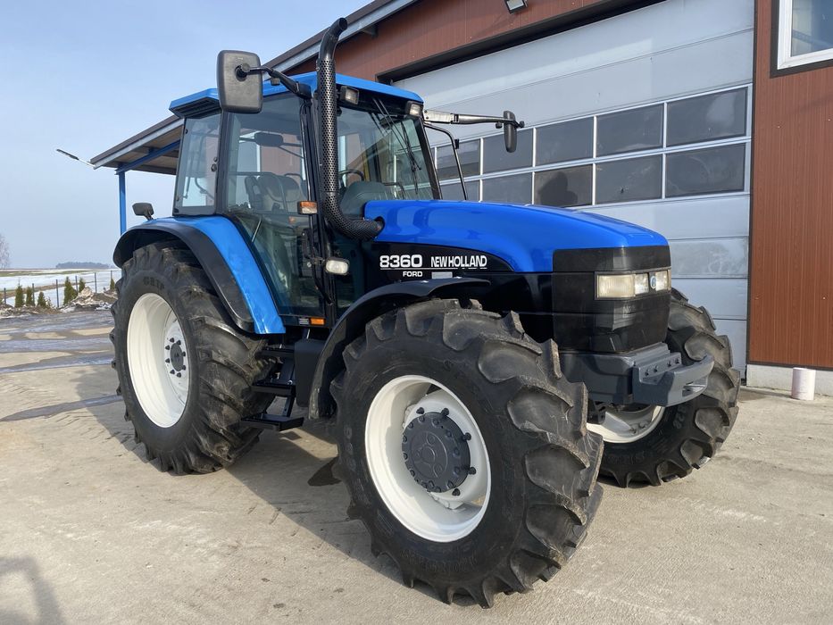 CIĄGNIK NEW HOLLAND 8360 TURBO SUPE ST valtra fendt claas john case tm