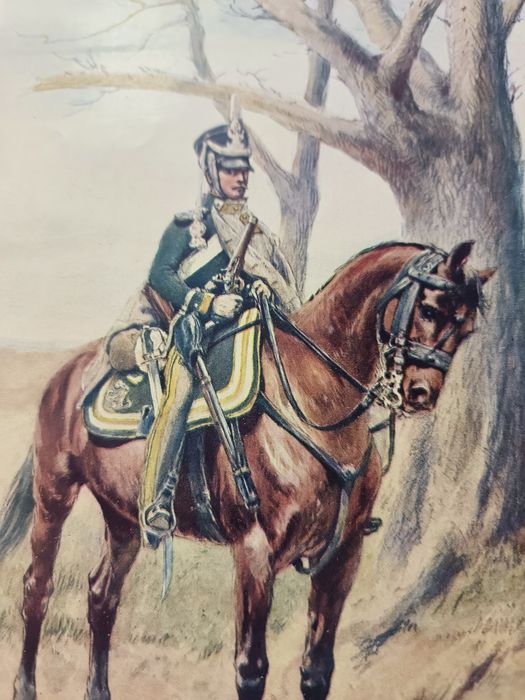 Bronisław Gembarzewski Wojsko Królestwa Kingresowego.Reprodukcja 1930