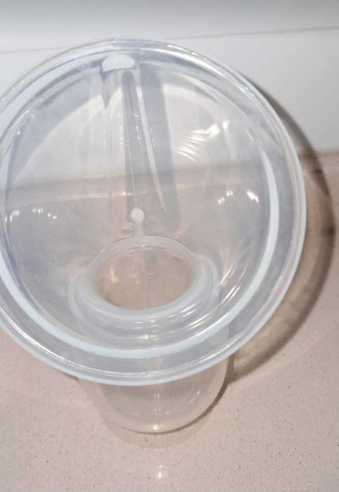 Coletor de Leite Materno Lansinoh em Silicone – Como Novo