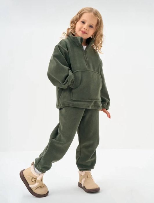 Дитячий дуже теплий костюм двосторонній фліс полар