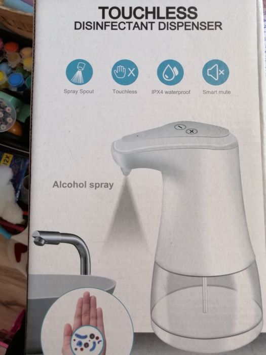 Nowe urzadzenie do dezynfekcji rąk