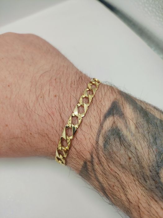 Złota Bransoletka Pr.585 14K Nowa 22,5cm