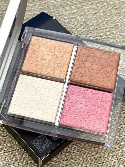 Палітра Dior Backstage Glow Face Palette Highlight & Blush. Оригінал