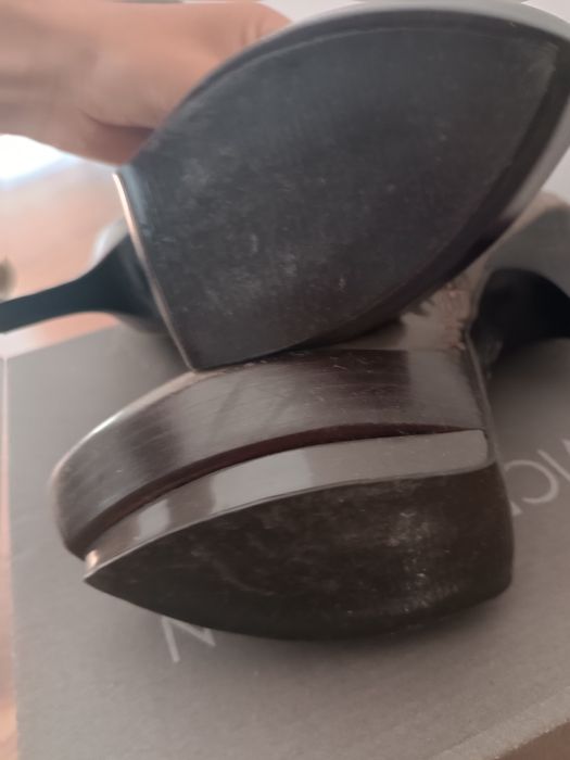 Buty botki szpilka platforma pole dance 37 skóra