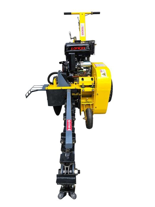 Koparka łańcuchowa spalinowa HDM 15KM MS LONCIN głębokość 60cm
