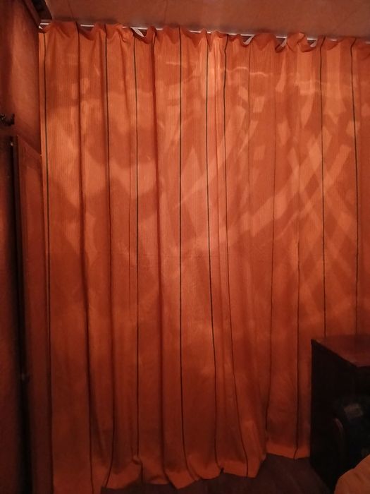 Штора большая лён 3 м×2,7 м плотная портьера.