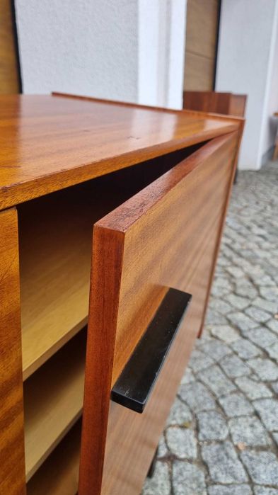 Sideboard Mezulanik Komoda Mid Century Design PRL Czechosłowacja
