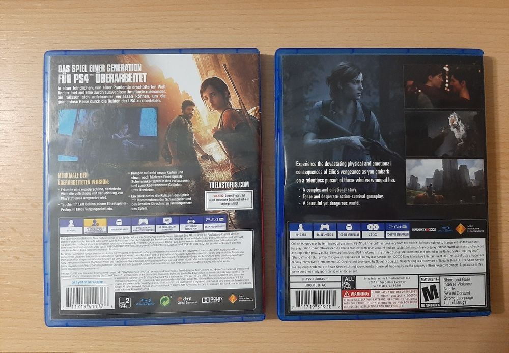 Conjunto The Last of Us Excelente Estado