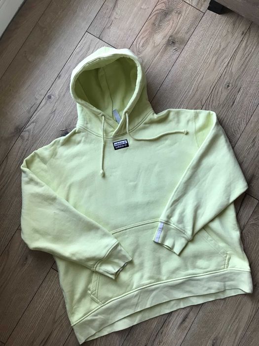 Bluza hoodie Adidas light green rozm. L ( nowa kolekcja)