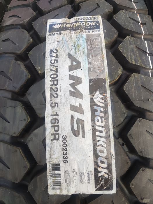 opony nowe  275 70 22,.5  Hankook Am15  16pr