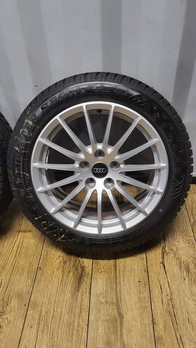 Felgi Koła Audi 17" 5x112 z oponami 225/50 R17 Nowy model A5 S5 F5 A4 S4 B9 B8