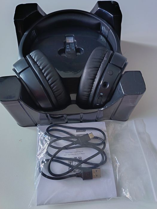 Słuchawki bezprzewodowe gamingowe EasySMX V10W / Captain 200 USB + Mikrofon